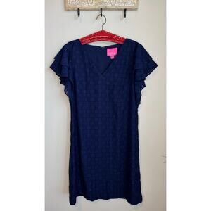 Lilly Pulitzer Kathie Navy Dress sz 4